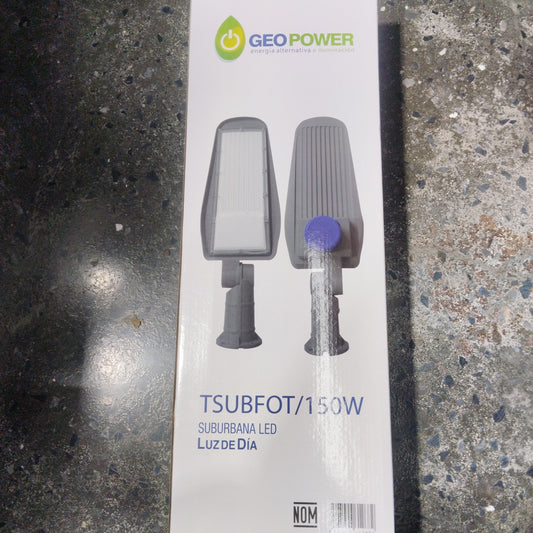 STREETLIGHT 150W TSUBFOT/150W GEOPOWER VIALIDAD CON FOTOCELDA DE TORQUE INCLUIDA 100 LM X WATT 100-240V