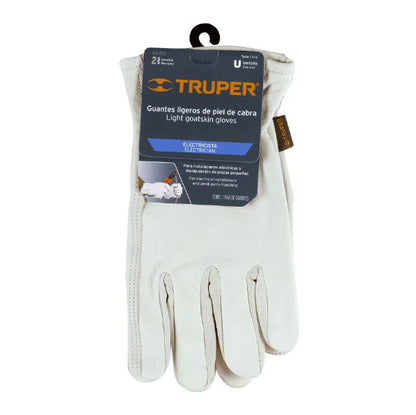 GUANTES DE PIEL DE CABRA TIPO OPERADOR  GU-725