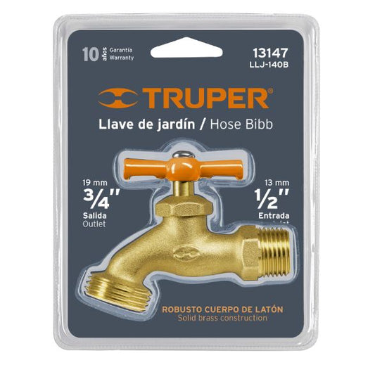 LLAVE DE NARIZ P/ JARDIN 1/2"  LLJ-140B