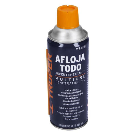 ACEITE AFLOJATODO EN AEREOSOL , 400 ML  WT-400