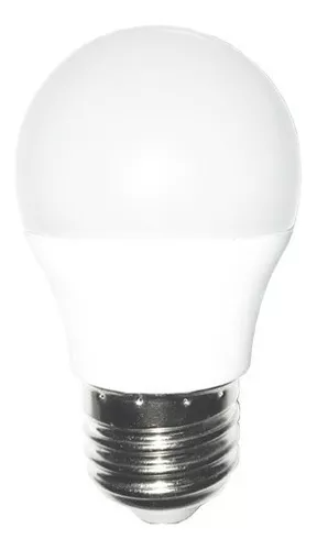 Foco LED Tipo Bulbo A19 Blanco Frío 3W 127V 280LM E26/E27 65K