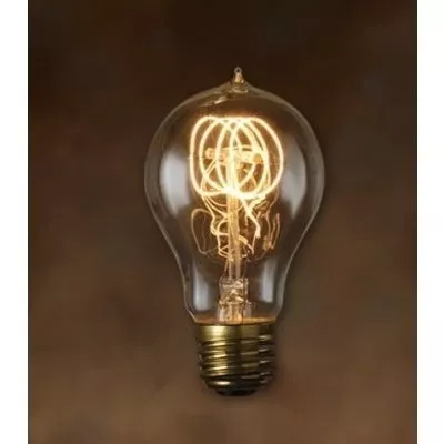 FOCO A19 BULBO NORMAL INCANDESCENTE DECORATIVO 40W 21K E27