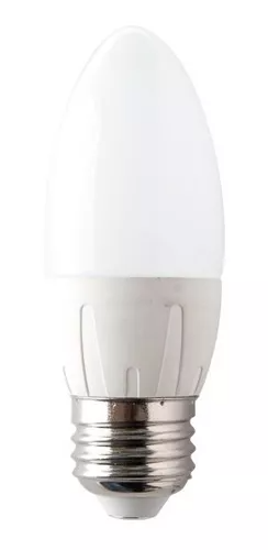 Foco Vela Led Entrada E26 Candil Blanco Cálido  4W 127V 300LM 30K PRLEDVEL4W30KE26