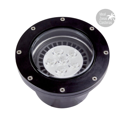 REFLECTOR EXTERIOR EMP S/L100-240/12VG53 H-615/N SPOT PARA EMPOTRAR EN PISO PARA AR111