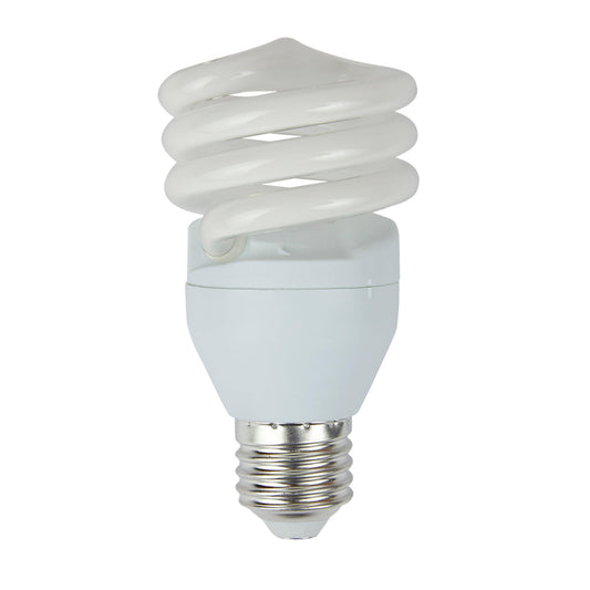 FOCO LED ESPIRAL BLANCO  20W 100-127V 1300LM 65K E27 HEL-20W/65-T2