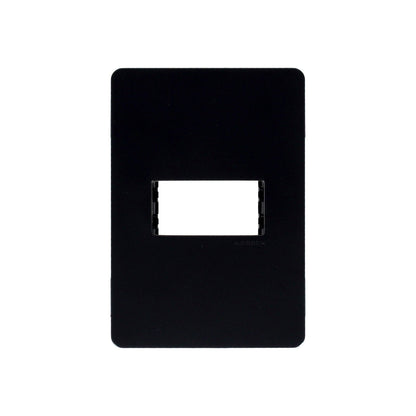 PLACA CHASIS 1 MODULO NEGRO ESTEVEZ N1371-NS