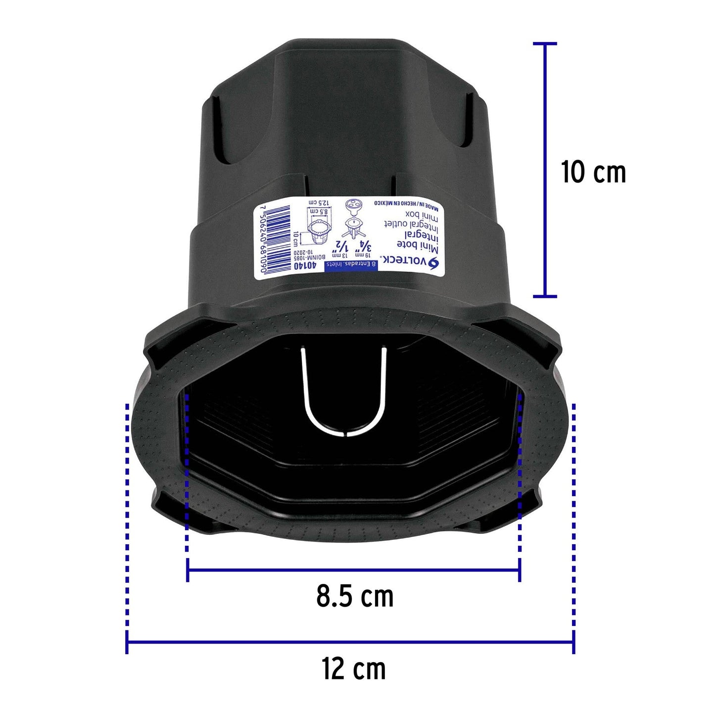 MINI BOTE INTEGRAL 10CM ARO INTERNO 8.5CM VOLTECK 40140